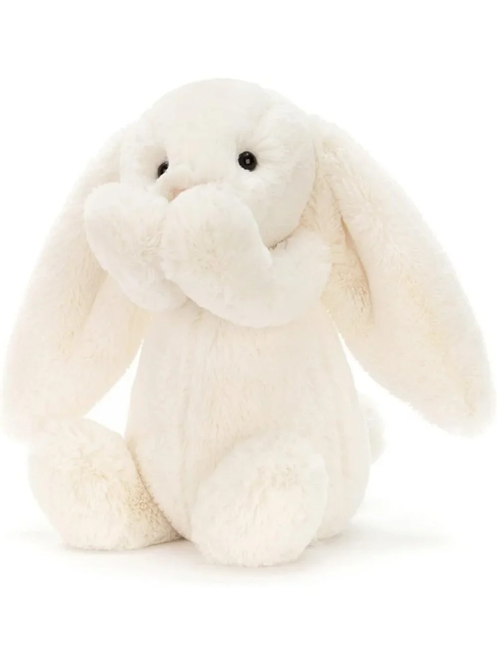 Soft Cream Bunny Stuffed Animal - Medium 12